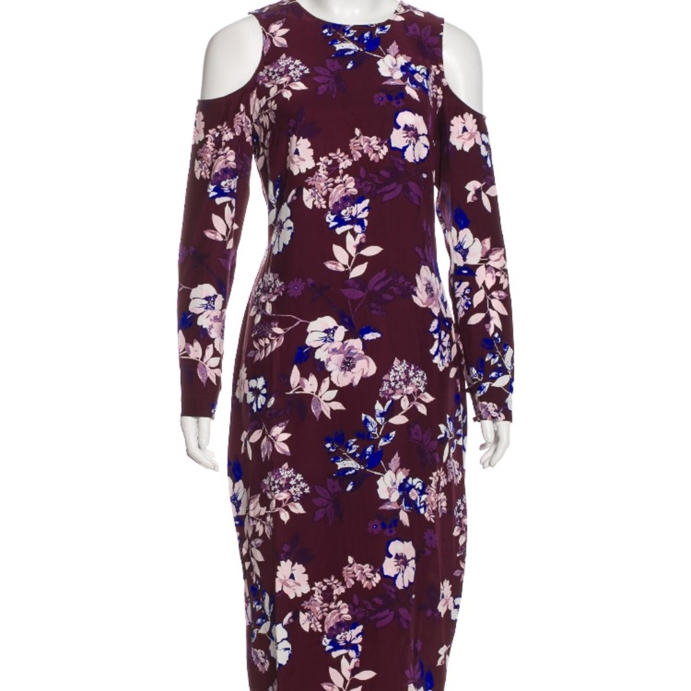NWT Plum and multicolour Piamita Josephine dress.